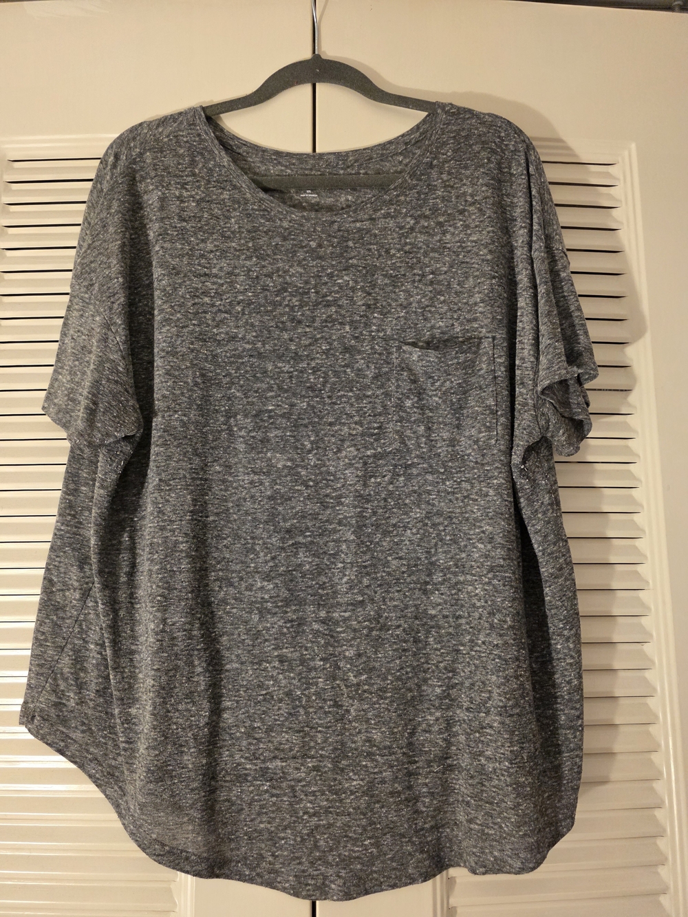 Heather Gray Pocket Tee